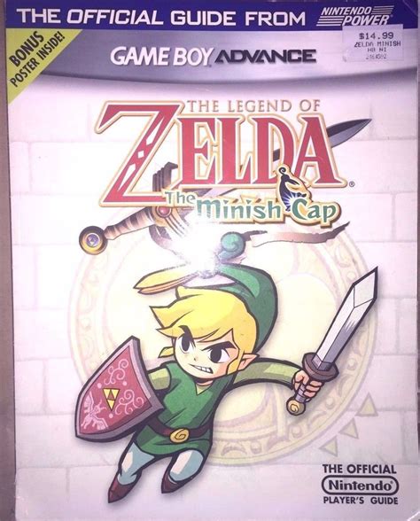 THE LEGEND OF ZELDA THE MINISH CAP NINTENDO POWER STRATEGY GUIDE ...