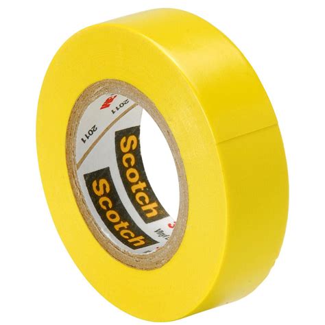 3M 35 Yellow Electrical Tape 1/2" x 20 ft.