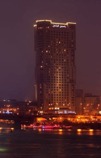 Ramses Hilton at Night, Cairo, Egypt | Cairo egypt, Egypt, Modern egypt