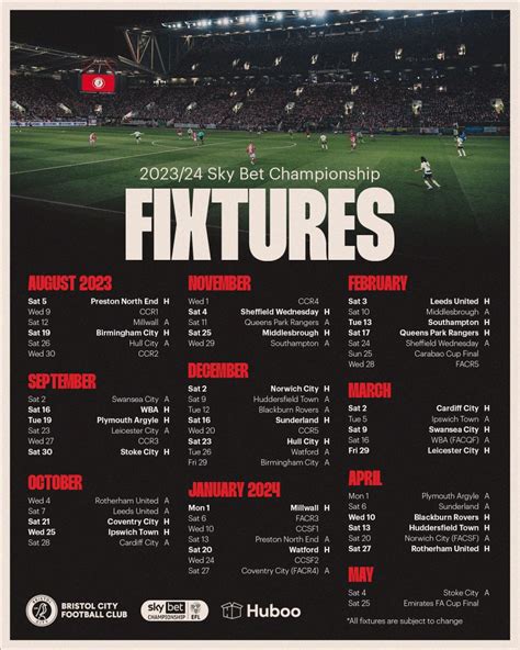 2023/24 fixtures announced for both Bristol City and Bristol Rovers