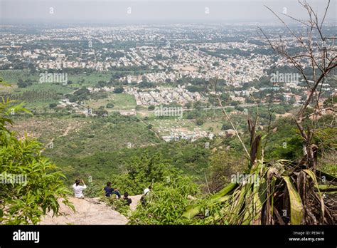 View of Mysore from Chamundi Hill, India Stock Photo - Alamy