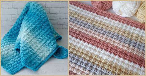 Sedge Stitch Blanket Free Crochet Patterns - Your Crochet