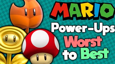 Ranking Every Mario Power-Up - YouTube