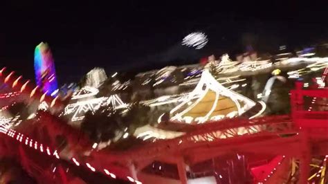 Riding the Incredicoaster during the Fireworks - YouTube