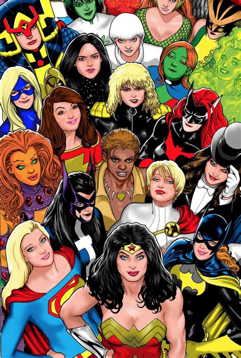 POPULAR FEMALE COMIC BOOK CHARACTERS FROM MARVEL AND DC - Comic Book and Movie Reviews