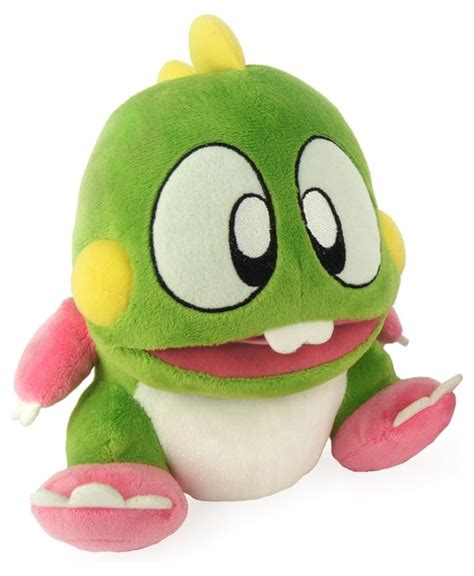 Buy Bubble Bobble Plush Green Bub Online | Sanity