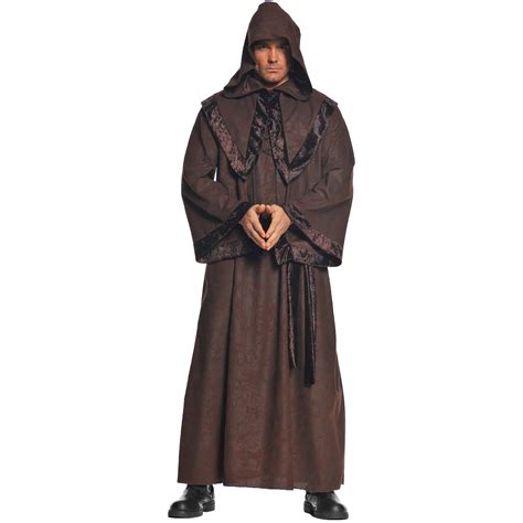 Deluxe Monk Robe Adult Halloween Costume - Walmart.com - Walmart.com