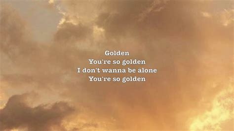 Golden - Harry Styles (Lyrics) - YouTube