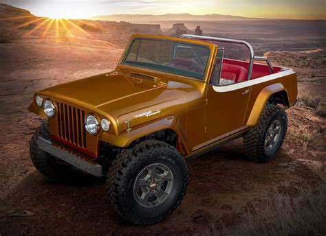 Jeep Debuts Retro-Styled Jeepster Beach Concept Ahead of 2021 Easter Safari - autoevolution