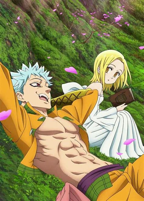 Ban and Elaine - Nanatsu no taizai | Seven deadly sins anime, Anime images, Anime