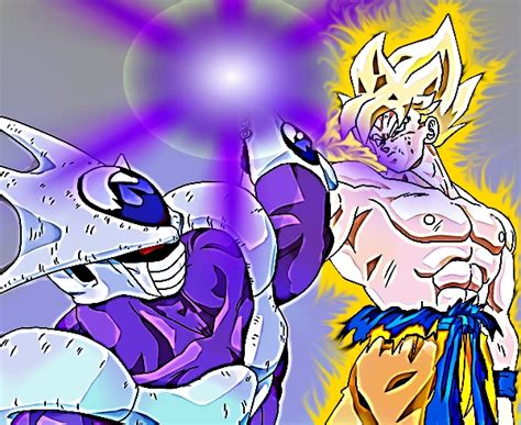 Goku Vs Cooler by EliteSaiyanWarrior on DeviantArt