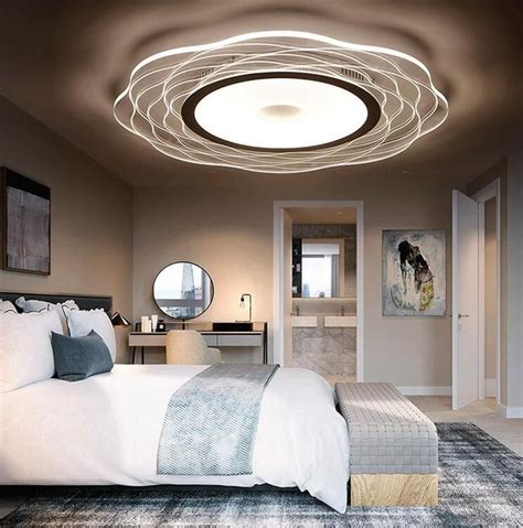 Decorative Bedroom Ceiling Lights / False Ceiling Design With ...