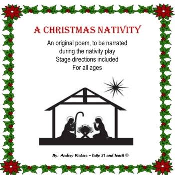 The Christmas Story Nativity Play For All Ages | TpT