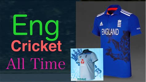 England Cricket Jersey All Time | Since 1992 To 2023 Cricket World Cup - YouTube