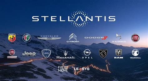 Tutti i brand del gruppo Stellantis