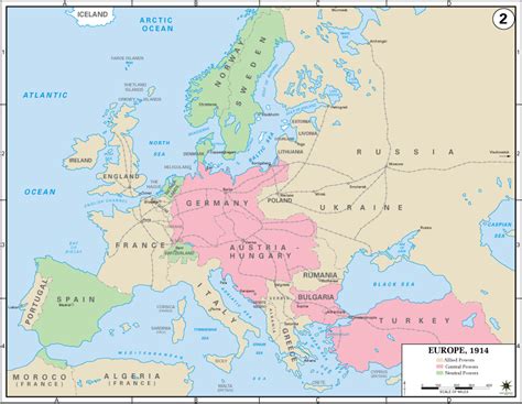 40 maps that explain World War I | Archduke, Chain reaction and Serbian