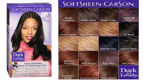 Dark and Lovely Hair Color Chart – Fashion Digger