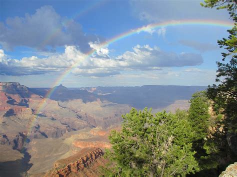 Grand Canyon National Park: Shoshone Point Rainbow 8364 | Flickr