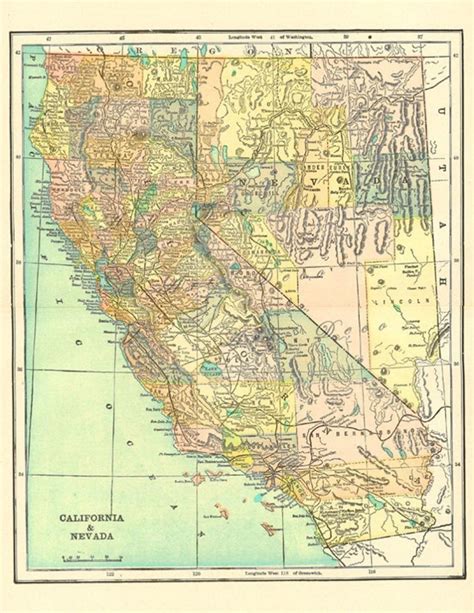 Old Maps Of California