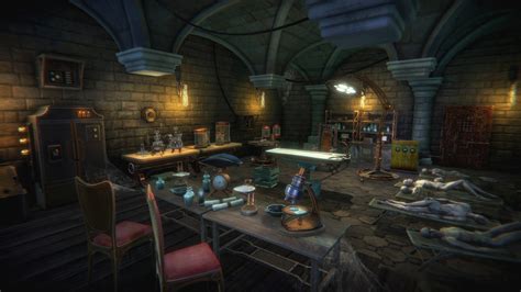 ArtStation - Mad scientist lab | Game Assets