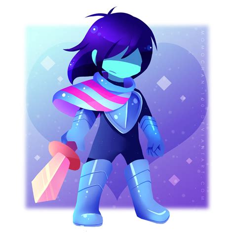 Deltarune - Kris by MomoChan-100 on DeviantArt