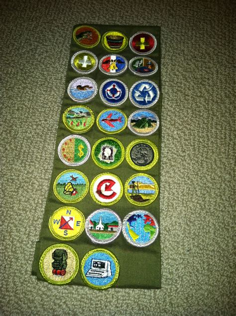 My old Boy Scout merit badges | 23 in total. Including all … | Flickr - Photo Sharing!