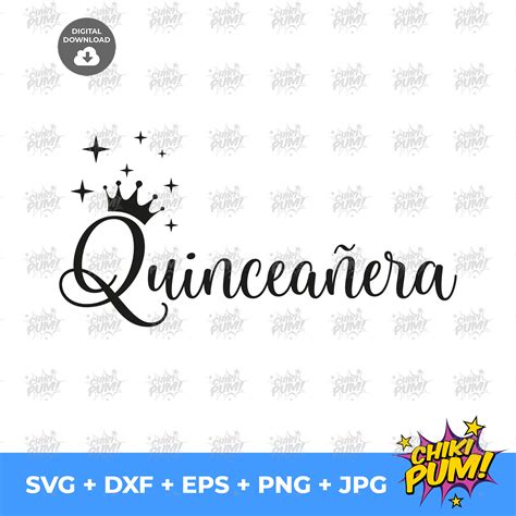 Quinceanera svg quinceañera party svg Mis Quince svg Cricut | Etsy