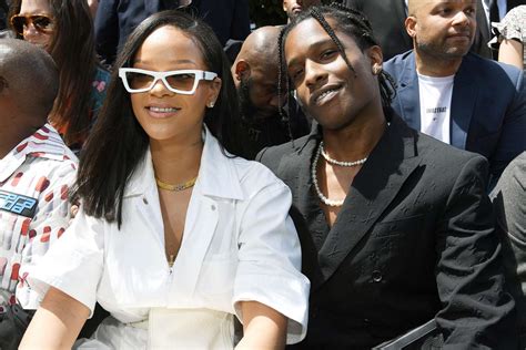 Rihanna Is 'Very Happy' with Boyfriend A$AP Rocky, Says Source