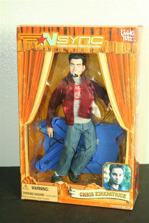 Chris Kirkpatrick NSYNC collectible marionette 10" doll Living Toyz 2000 | Nsync, Dolls, Nsync band