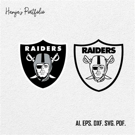 Las Vegas Raiderrs Football SVG Logo Vector Design - Oakland Raiders ...