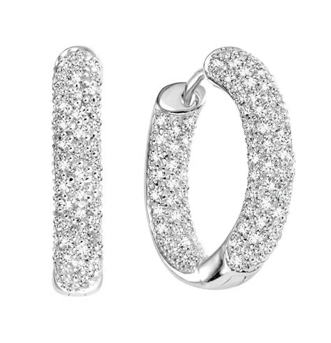 Diamond Hoop Earrings - A Jump from Street to Glamour