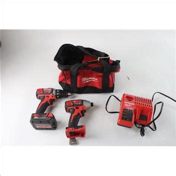 Milwaukee Cordless Drills & Accessories, 2 Pieces | Property Room