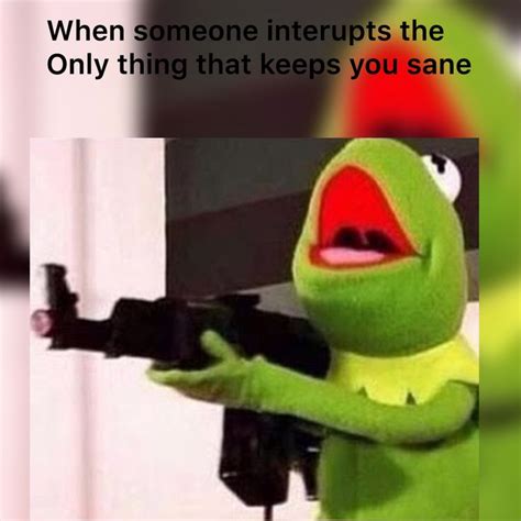 Kermit Gun Meme