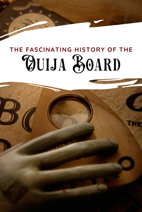 History of the Ouija Board | Ouija board, Ouija, History