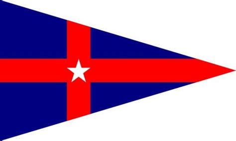 Burgee of the New York Yacht Club for Custom Boat Flags | Yacht club, Yacht, Boat flags