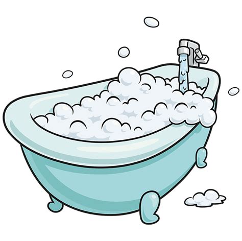 How to Draw a Bubble Bath - Really Easy Drawing Tutorial