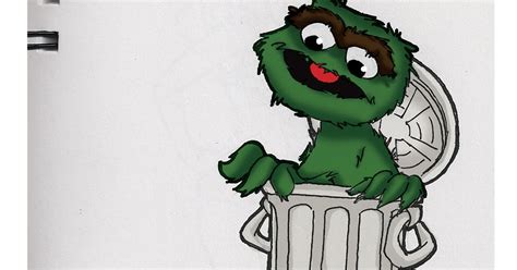 Lamont's Project 365: September 8 - Oscar the Grouch and Slimey