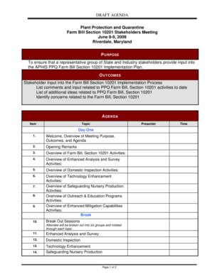 25 Printable Staff Meeting Agenda Template Forms - Fillable Samples in PDF, Word to Download ...