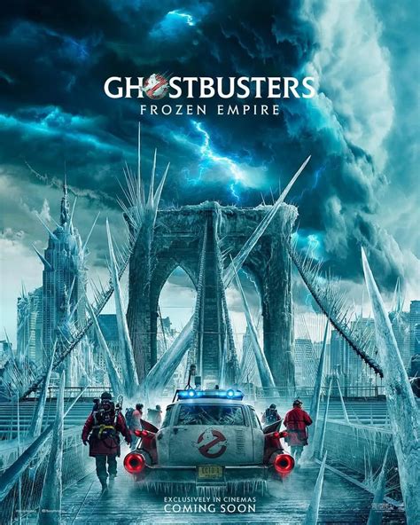 Official poster for 'Ghostbusters: Frozen Empire' Entertainment - Video ...