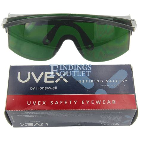 UVEX Welding Glasses #5 Green Safety Protective Goggles - Findings Outlet