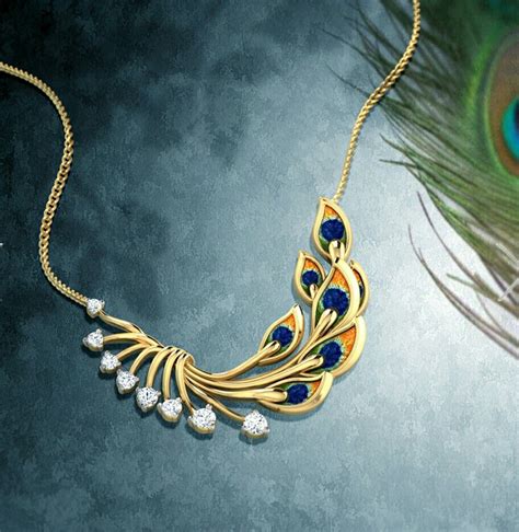 Peacock collection at Caratlane. | Gold jewelry fashion, Peacock ...