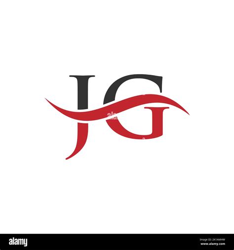 JG Combine Letter Logo Vector Template. Letter JG Logo Design Modern ...