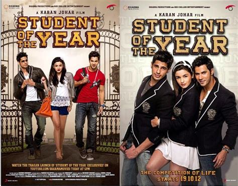 Student Of The Year Movie Poster