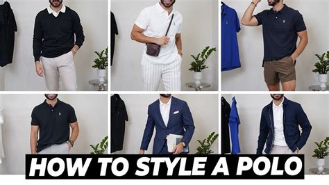 8 Ways to Style a Polo | Men’s Outfit Ideas 2021 - YouTube