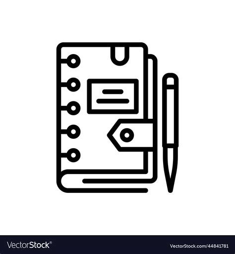 Diary Royalty Free Vector Image - VectorStock