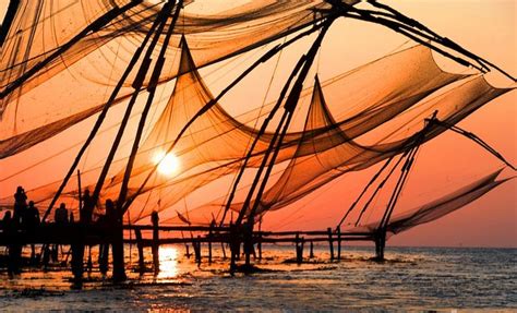 Chinese fishing nets, Cochin | Kerala, Destinos viajes, Bretagne