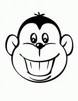 Free Funny Faces Coloring Pages Download  sketch template