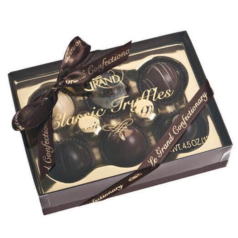 Luxury Chocolate Truffles-6 piece | Buy Gift Baskets Online | Ship ...