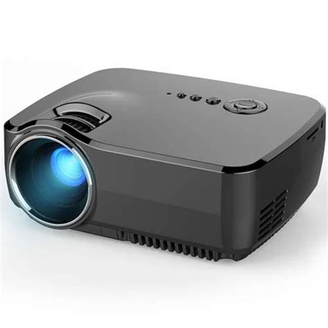 Black Multimedia LCD Projectors, For Home Theatre ,Light Output: 2001 ...