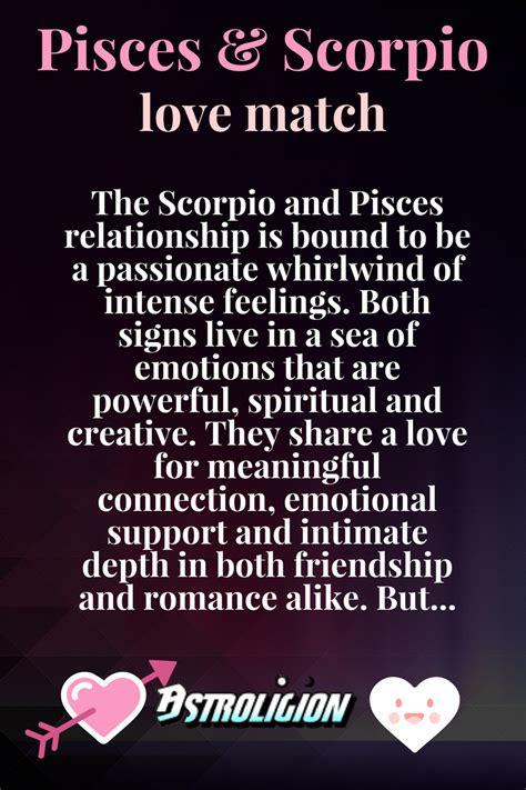 Pisces and scorpio love match relationship compatibility. #horoscopescompatibi… | Pisces and ...